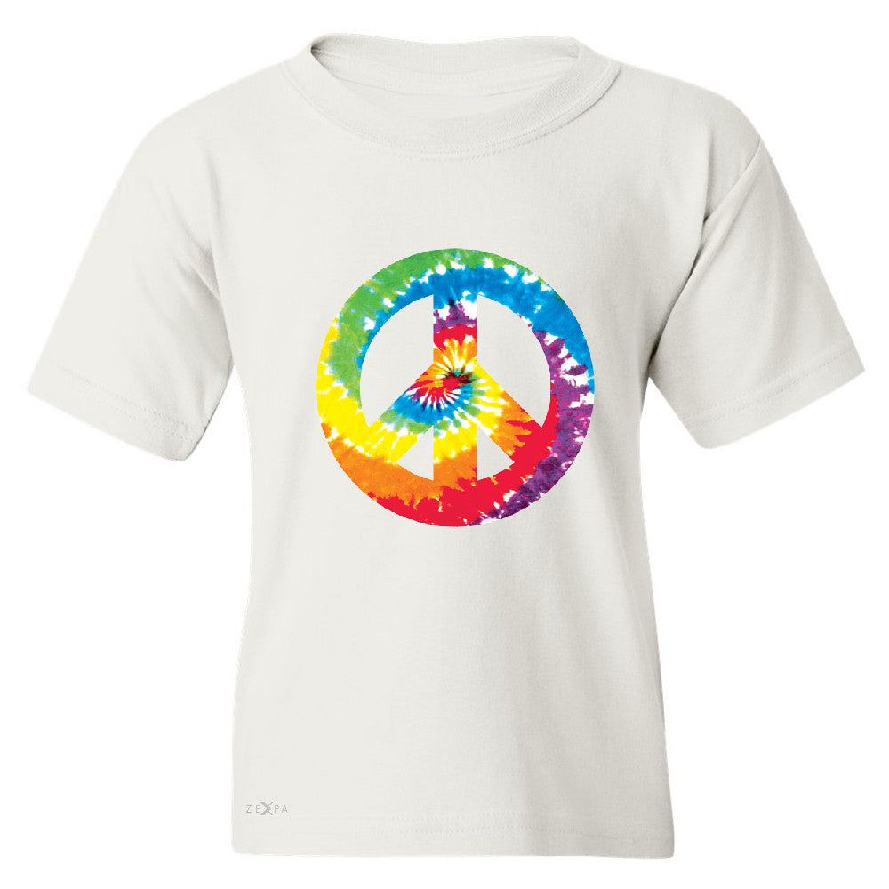 Peace Sign TIE DYE Hippie Youth T-shirt Politics Graphic Retro Tee - Zexpa Apparel - 5