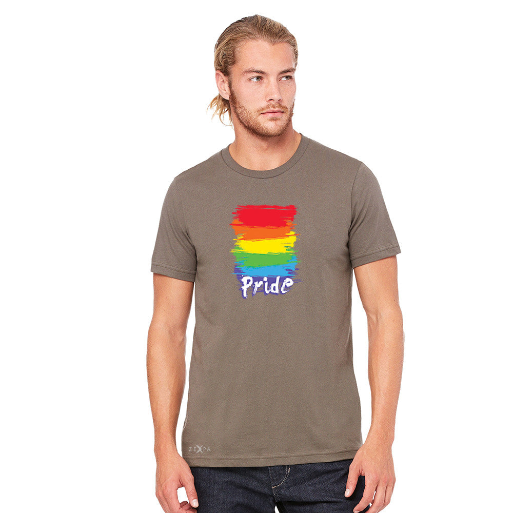 Gay Pride Rainbow Color Paint Cutest Men's T-shirt Pride LGBT Tee - Zexpa Apparel