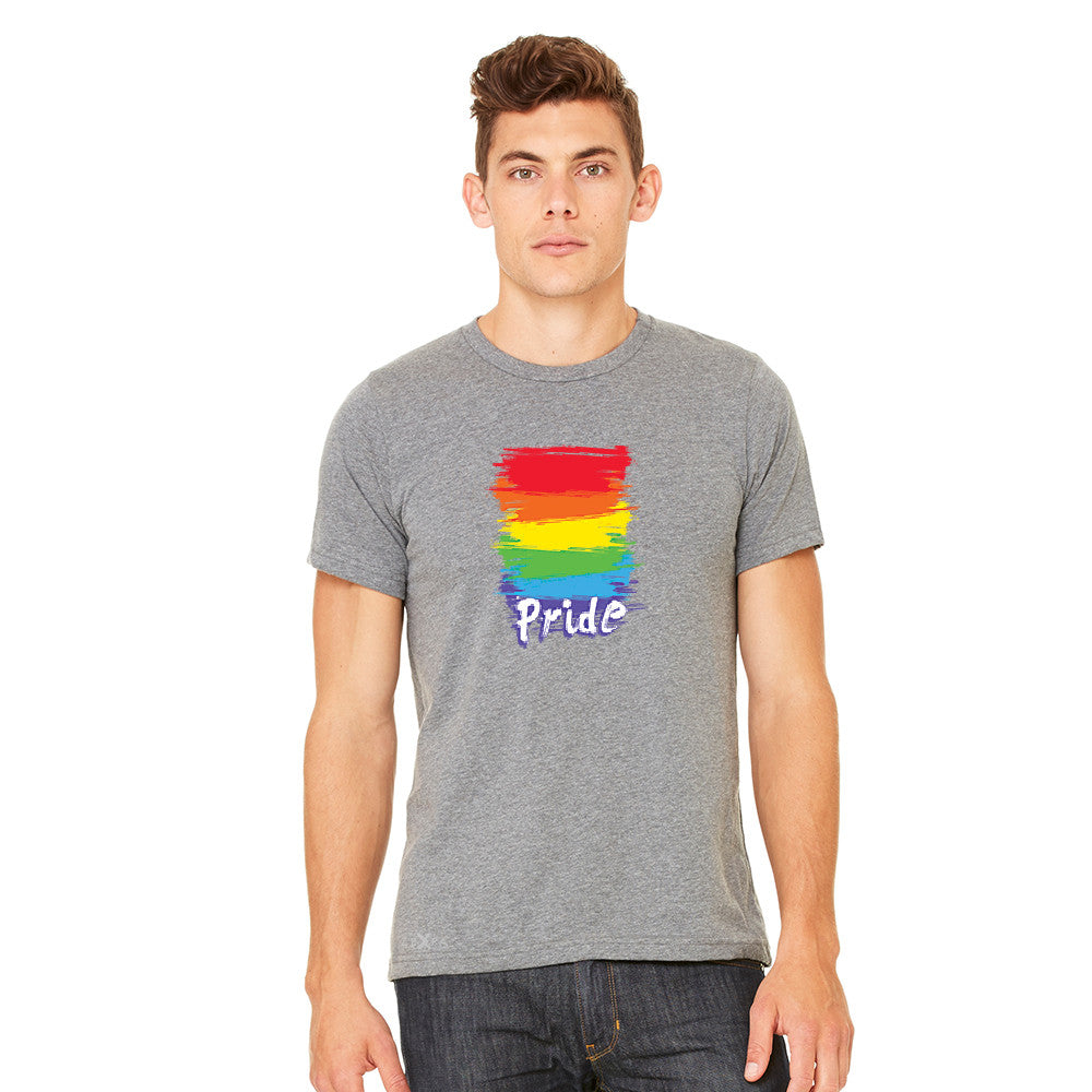 Gay Pride Rainbow Color Paint Cutest Men's T-shirt Pride LGBT Tee - Zexpa Apparel