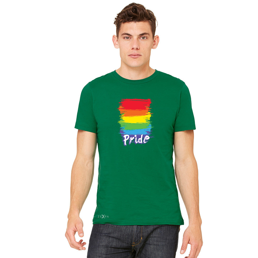 Gay Pride Rainbow Color Paint Cutest Men's T-shirt Pride LGBT Tee - Zexpa Apparel