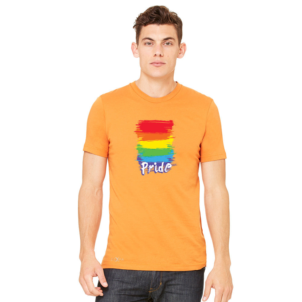 Gay Pride Rainbow Color Paint Cutest Men's T-shirt Pride LGBT Tee - Zexpa Apparel