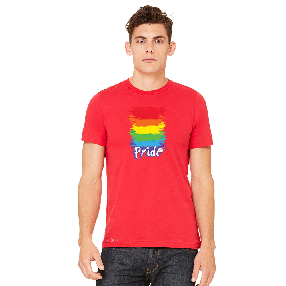 Gay Pride Rainbow Color Paint Cutest Men's T-shirt Pride LGBT Tee - Zexpa Apparel