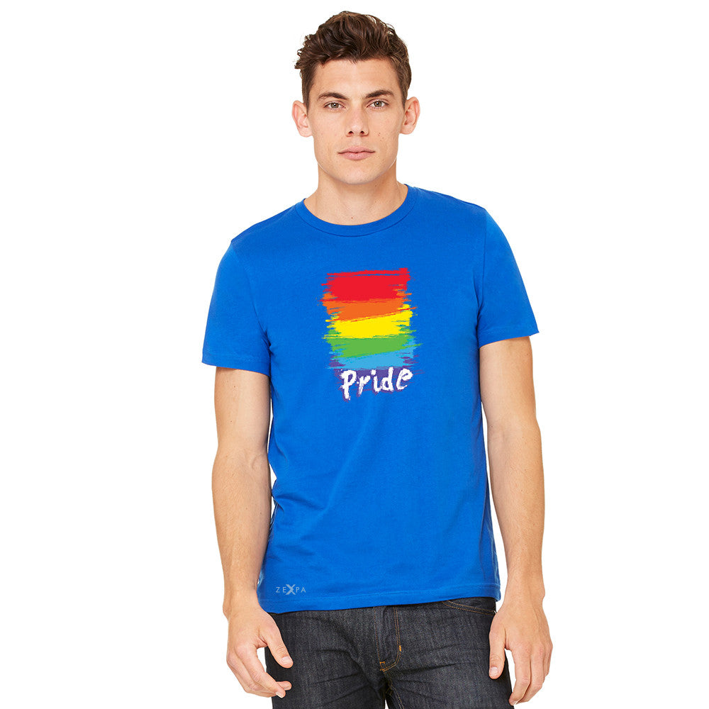 Gay Pride Rainbow Color Paint Cutest Men's T-shirt Pride LGBT Tee - Zexpa Apparel