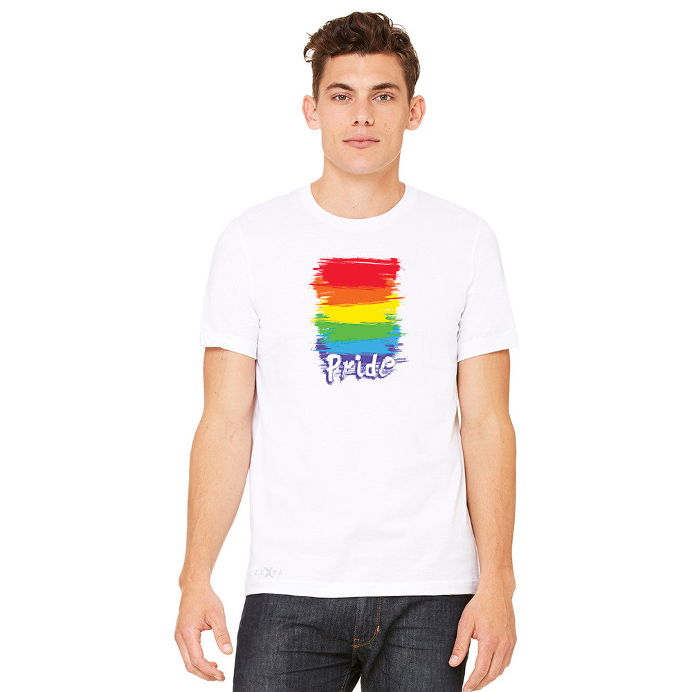 Gay Pride Rainbow Color Paint Cutest Men's T-shirt Pride LGBT Tee - Zexpa Apparel