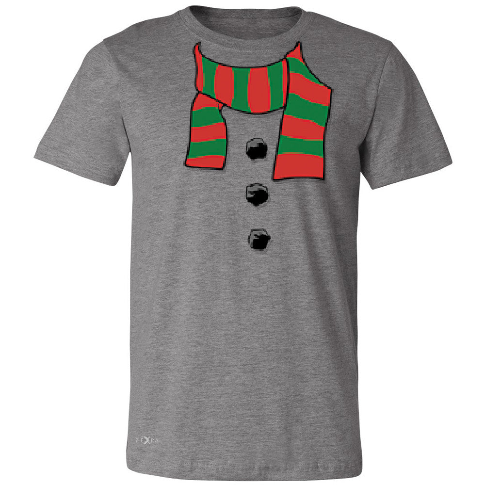 Snowman Scarf Costume Men's T-shirt Christmas Xmas Funny Tee - Zexpa Apparel - 3