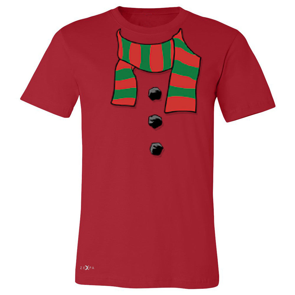 Snowman Scarf Costume Men's T-shirt Christmas Xmas Funny Tee - Zexpa Apparel - 5