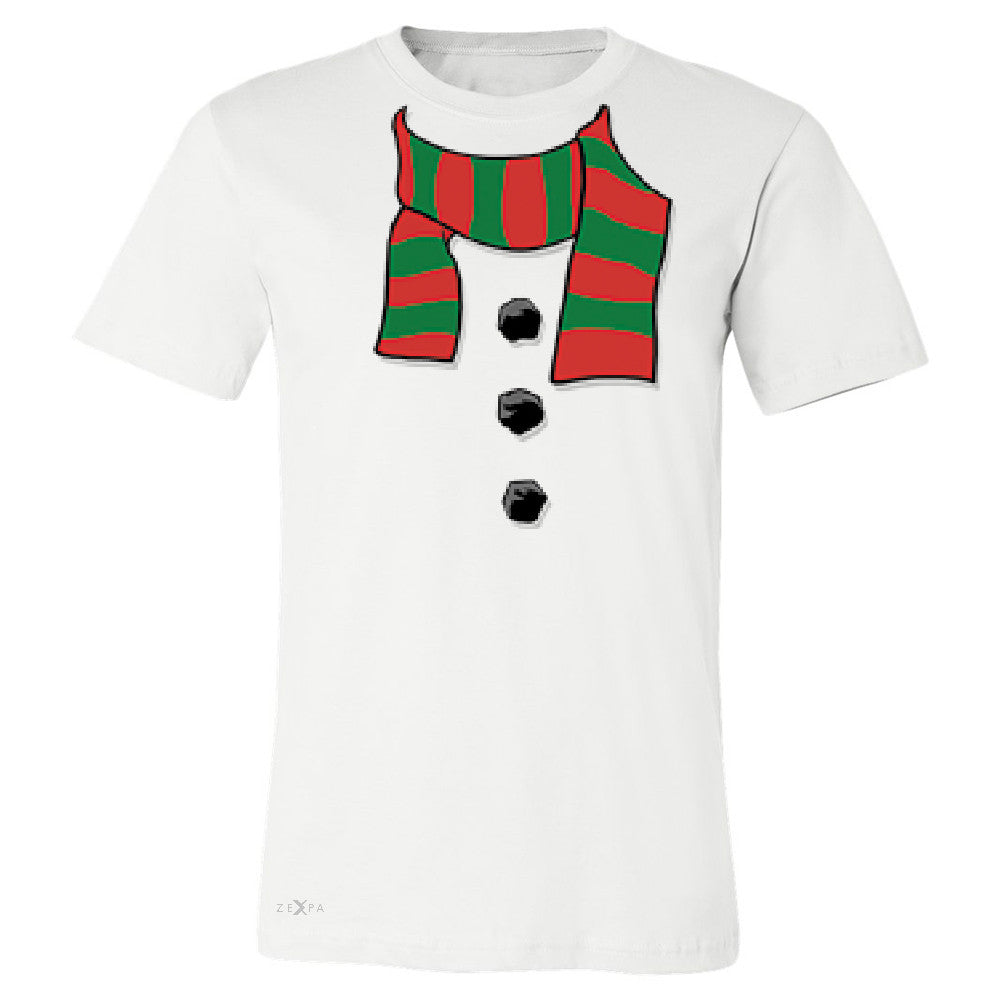 Snowman Scarf Costume Men's T-shirt Christmas Xmas Funny Tee - Zexpa Apparel - 6