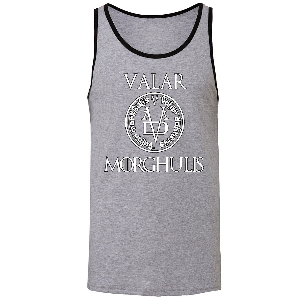 Valar Morghulis Men's Jersey Tank All Men Must Die Game Of Thrones Sleeveless - Zexpa Apparel - 2