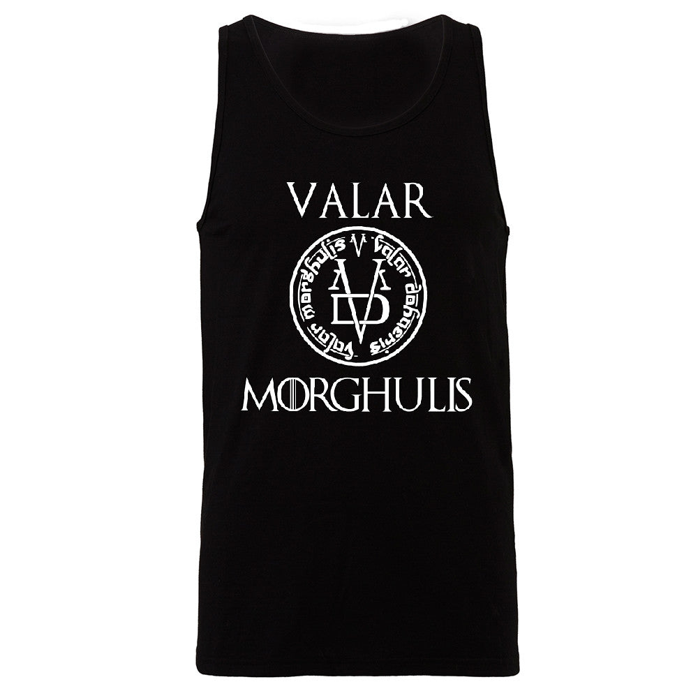 Valar Morghulis Men's Jersey Tank All Men Must Die Game Of Thrones Sleeveless - Zexpa Apparel - 1