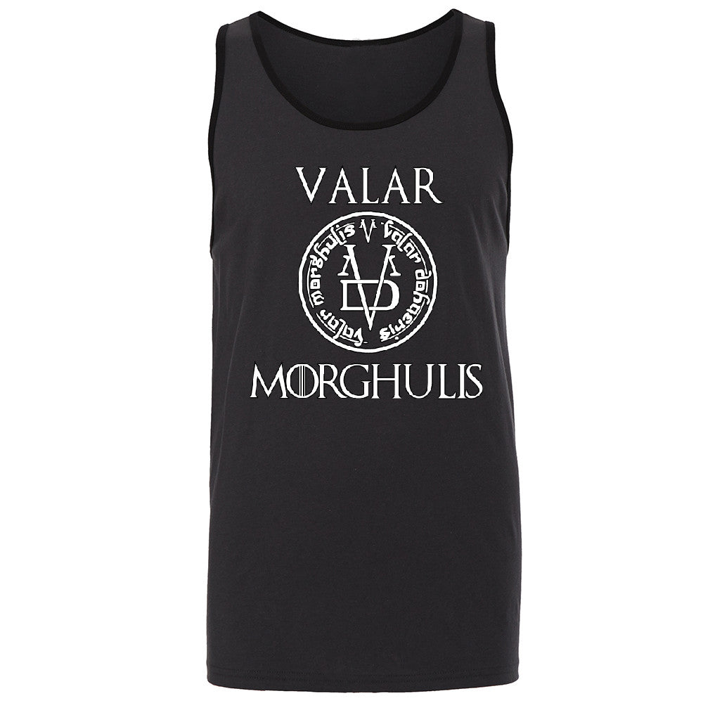 Valar Morghulis Men's Jersey Tank All Men Must Die Game Of Thrones Sleeveless - Zexpa Apparel - 3