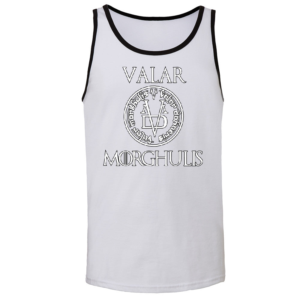 Valar Morghulis Men's Jersey Tank All Men Must Die Game Of Thrones Sleeveless - Zexpa Apparel - 5