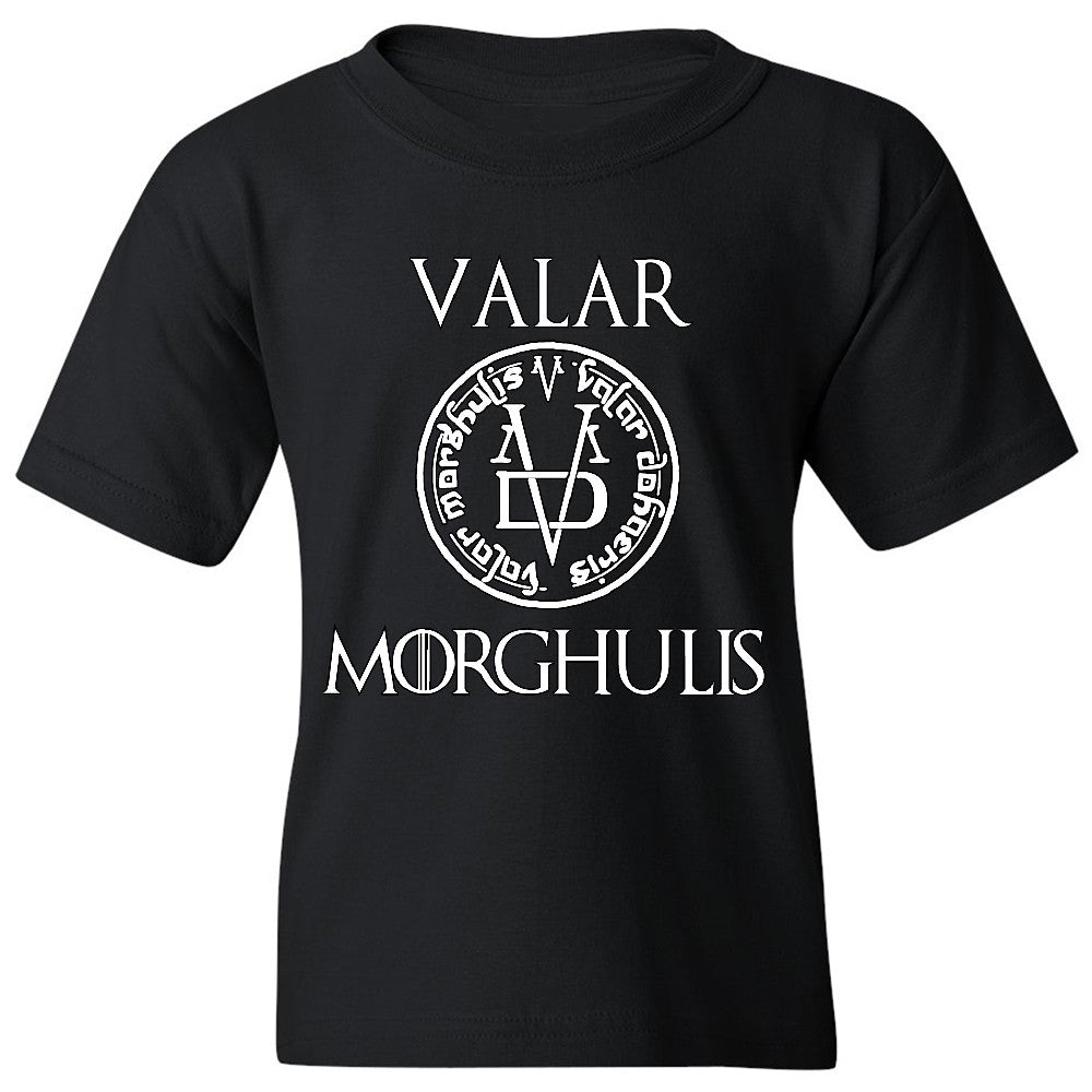 Valar Morghulis Youth T-shirt All Men Must Die Game Of Thrones Tee - Zexpa Apparel - 1