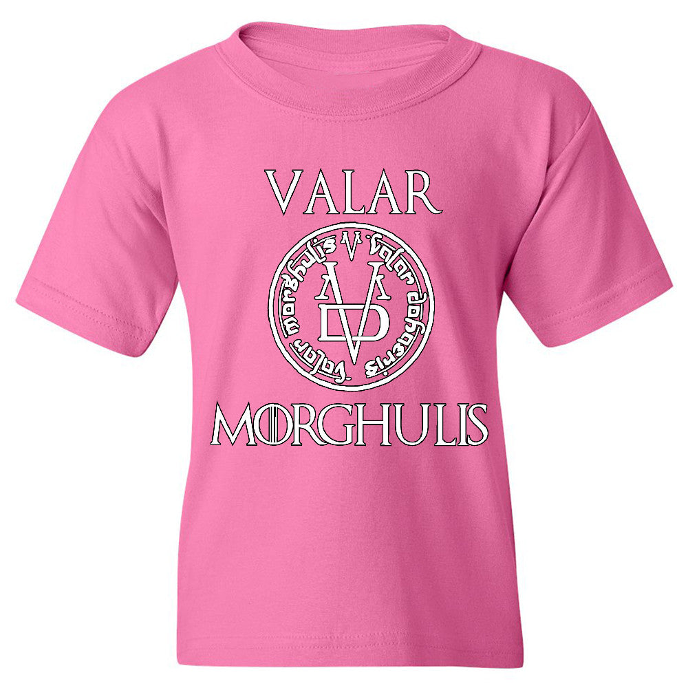 Valar Morghulis Youth T-shirt All Men Must Die Game Of Thrones Tee - Zexpa Apparel - 3