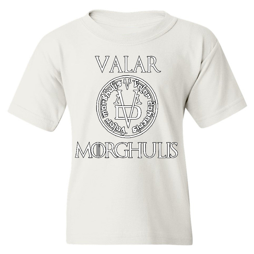 Valar Morghulis Youth T-shirt All Men Must Die Game Of Thrones Tee - Zexpa Apparel - 5