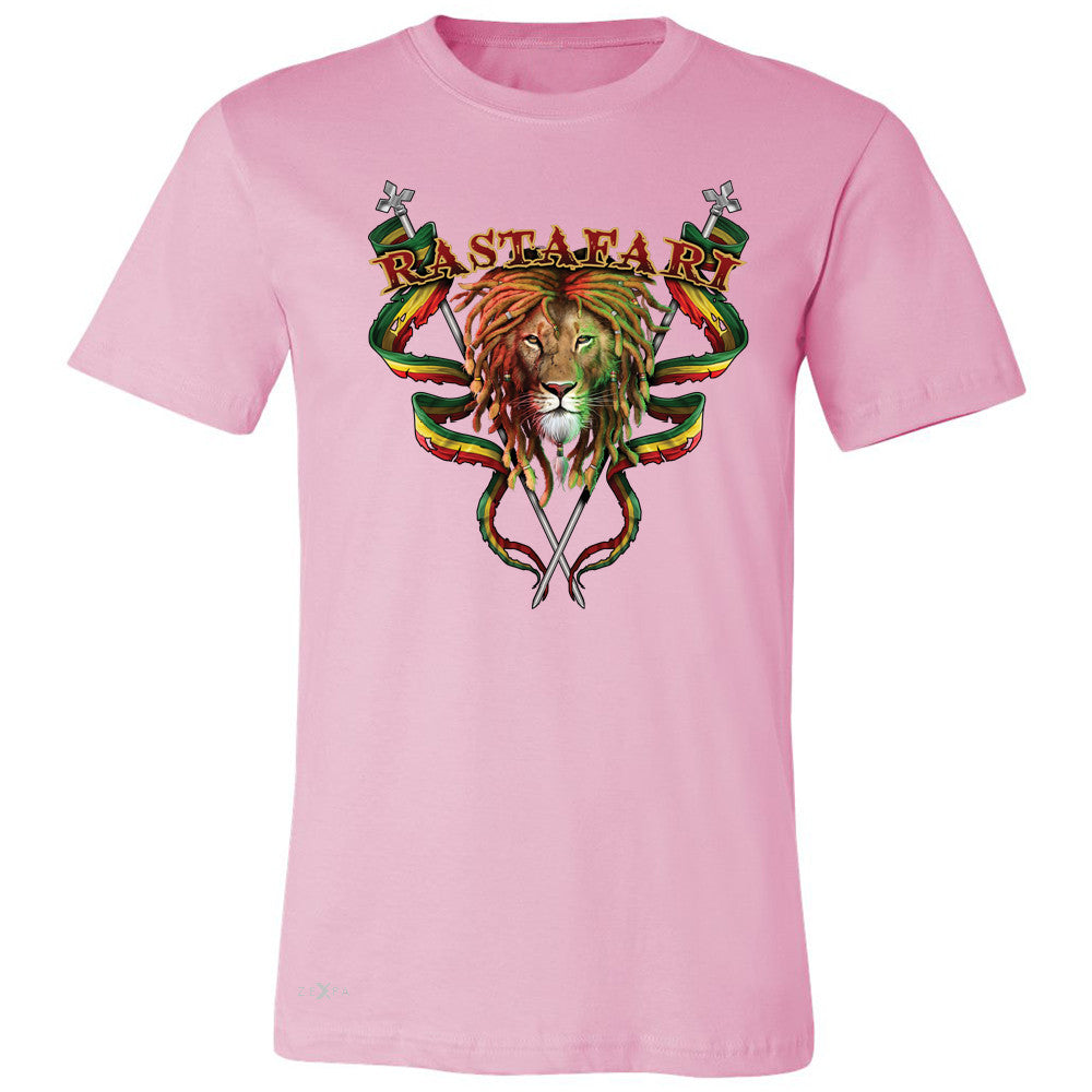 Rastafari Lion Dreds Judah Ganja Men's T-shirt Jamaica Marley Tee - Zexpa Apparel - 4