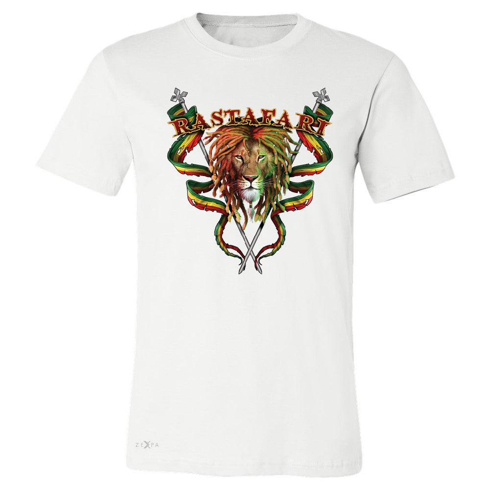 Rastafari Lion Dreds Judah Ganja Men's T-shirt Jamaica Marley Tee - Zexpa Apparel - 6