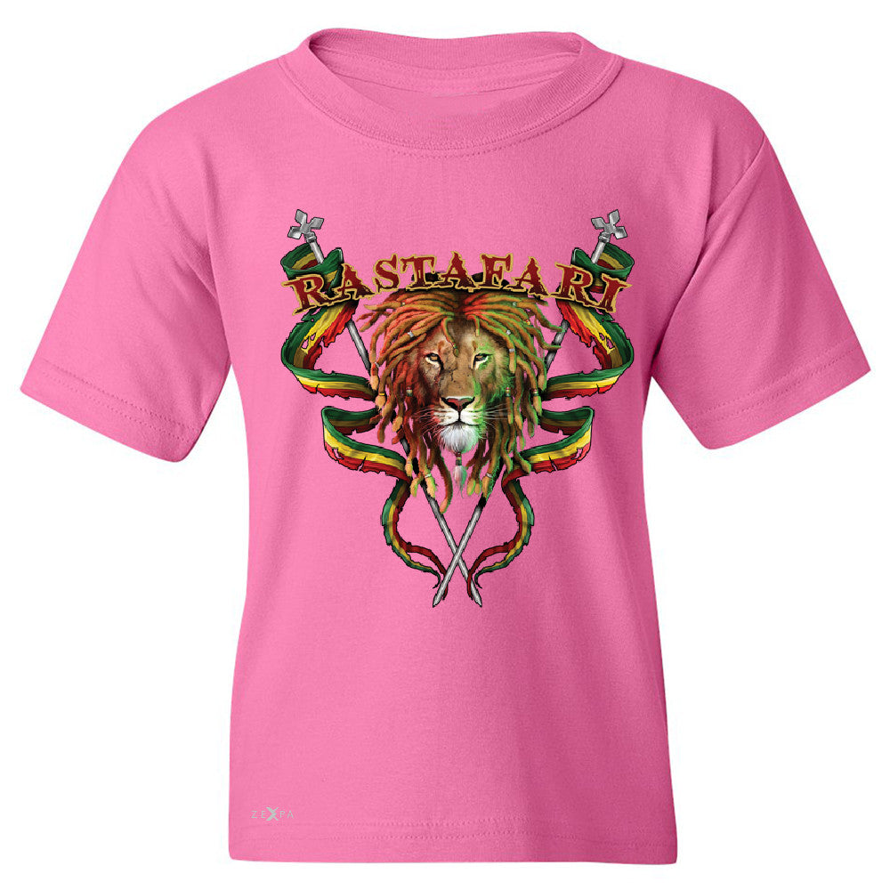 Rastafari Lion Dreds Judah Ganja Youth T-shirt Jamaica Marley Tee - Zexpa Apparel - 3
