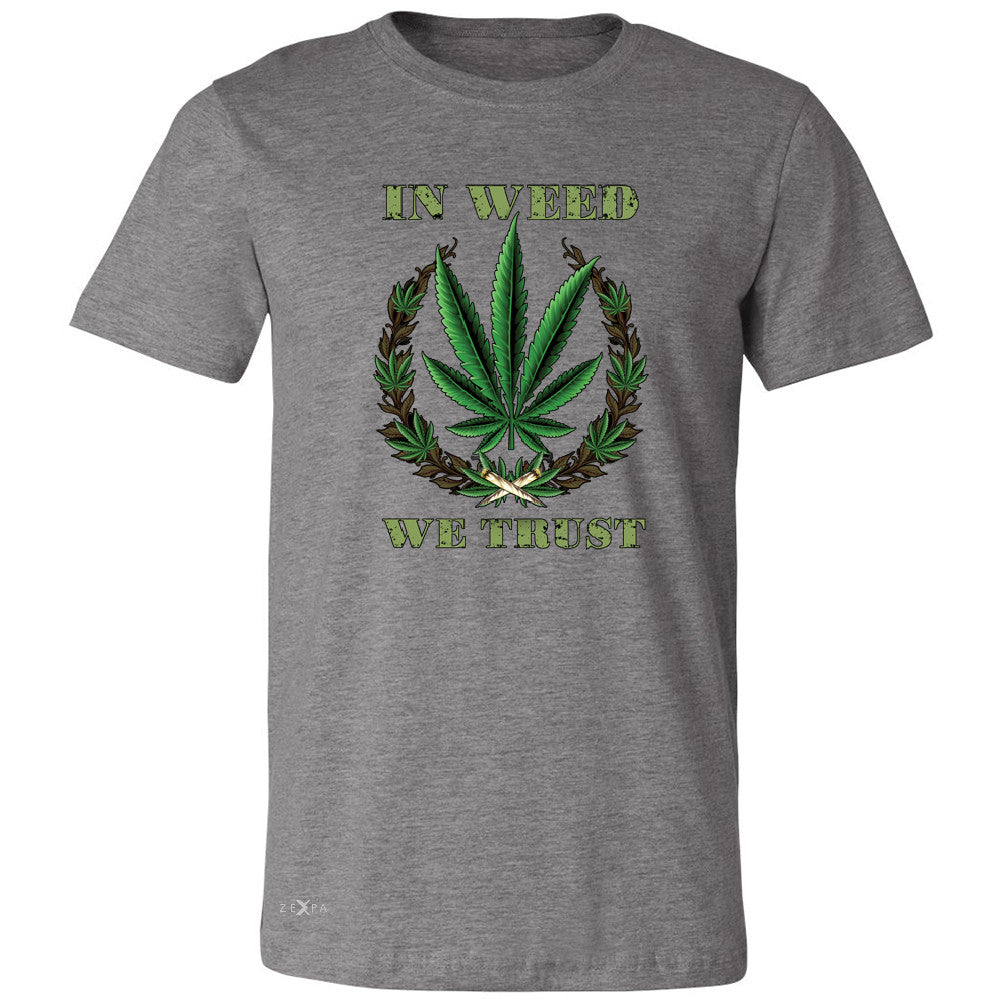 In Weed We Trust Men's T-shirt Dope Cannabis Legalize It Tee - Zexpa Apparel - 3