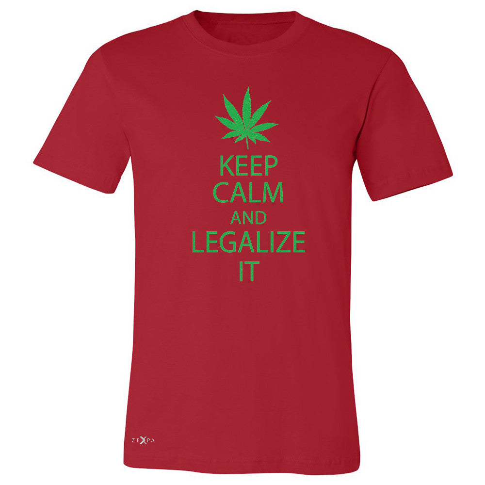 Keep Calm and Legalize It Men's T-shirt Dope Cannabis Glitter Tee - Zexpa Apparel - 5