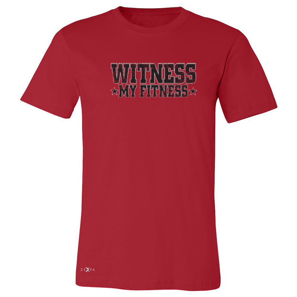 Wiitness My Fitness Men's T-shirt Gym Workout Motivation Tee - Zexpa Apparel - 5