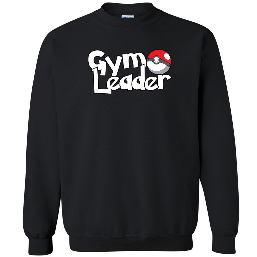 Gym Leader Unisex Crewneck Poke Go Fan Gamer Mobile Nav Sweatshirt - Zexpa Apparel