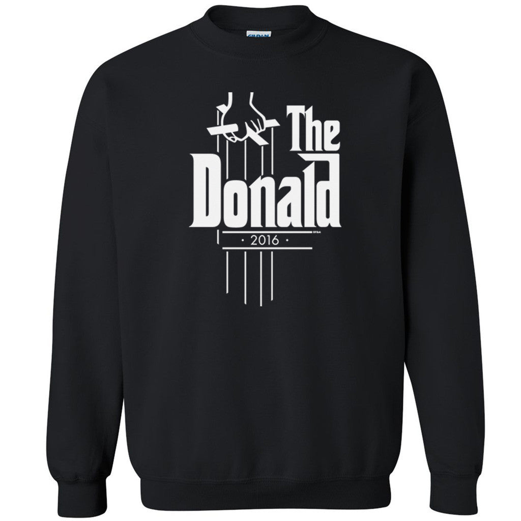 The Donald Godfather Theme Unisex Crewneck Elections 2016 Vote Sweatshirt - Zexpa Apparel
