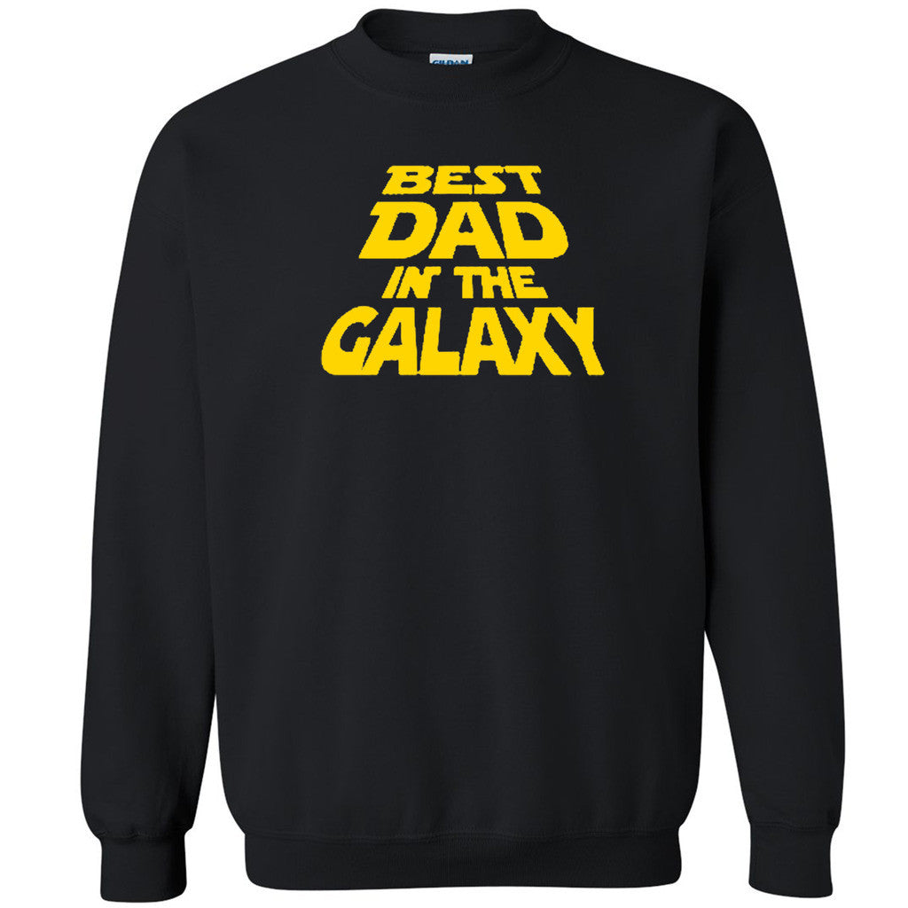 Best Dad Ever In The Galaxy Unisex Crewneck Father's Day Gift Sweatshirt - Zexpa Apparel Halloween Christmas Shirts