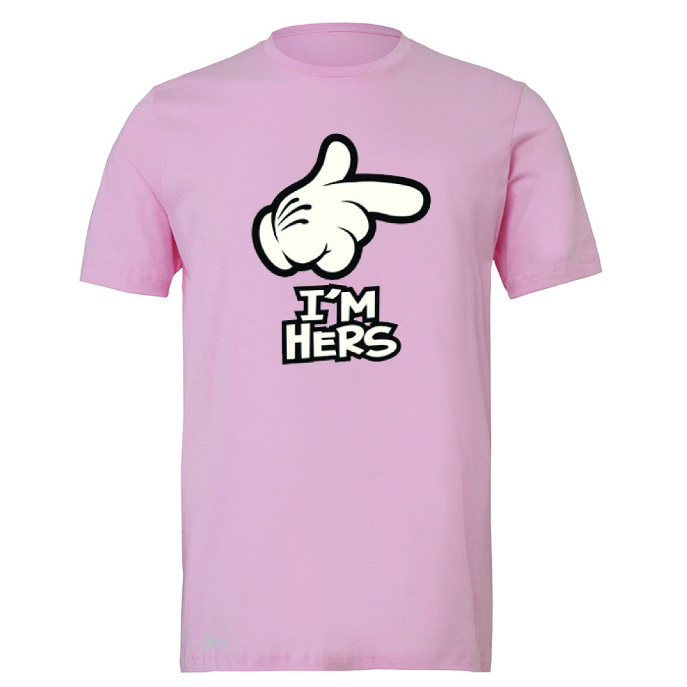 I'm Hers Cartoon Hands Valentine's Day Men's T-shirt Couple Tee - Zexpa Apparel - 4