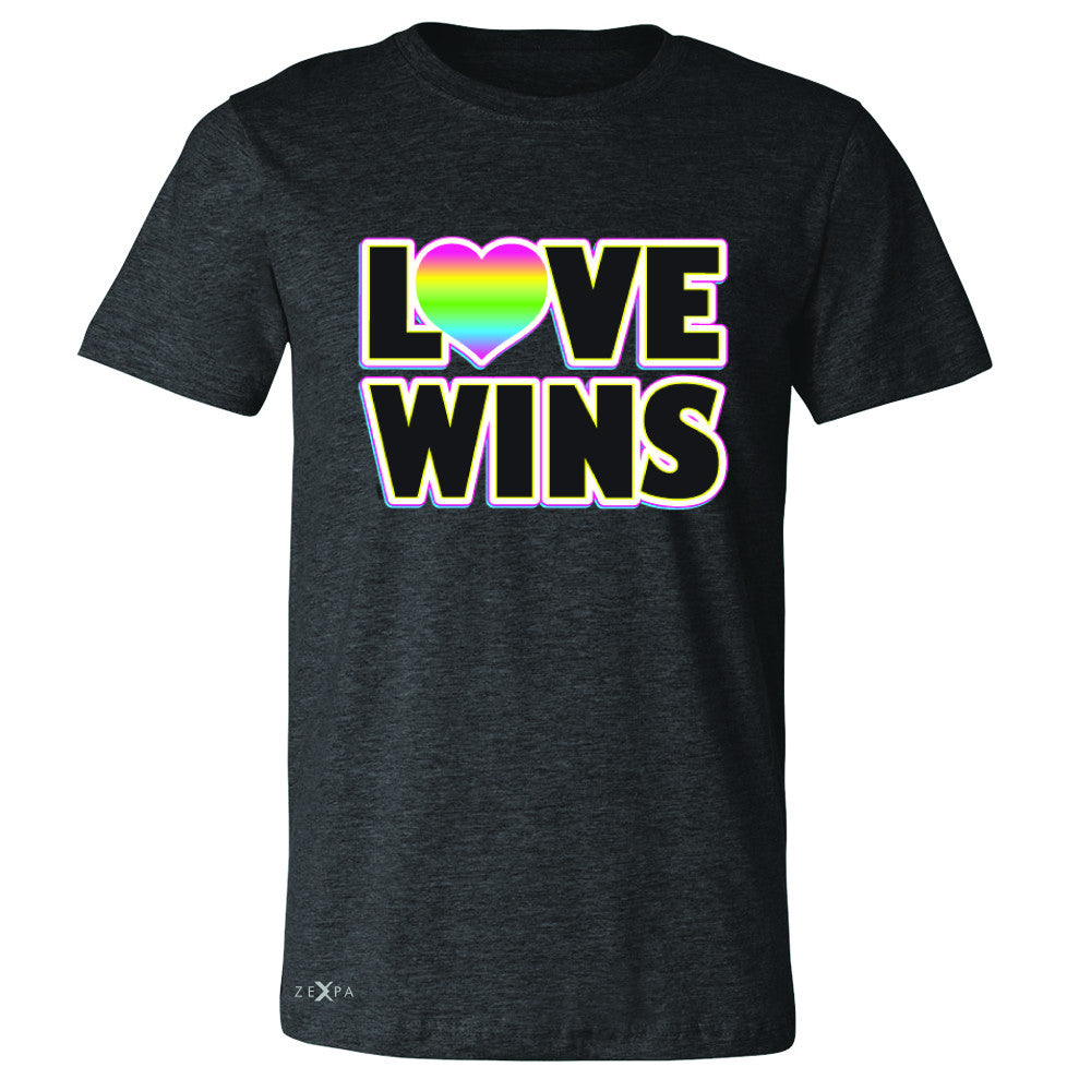Love Wins - Love is Love Gay is Good Men's T-shirt Gay Pride Tee - Zexpa Apparel - 2
