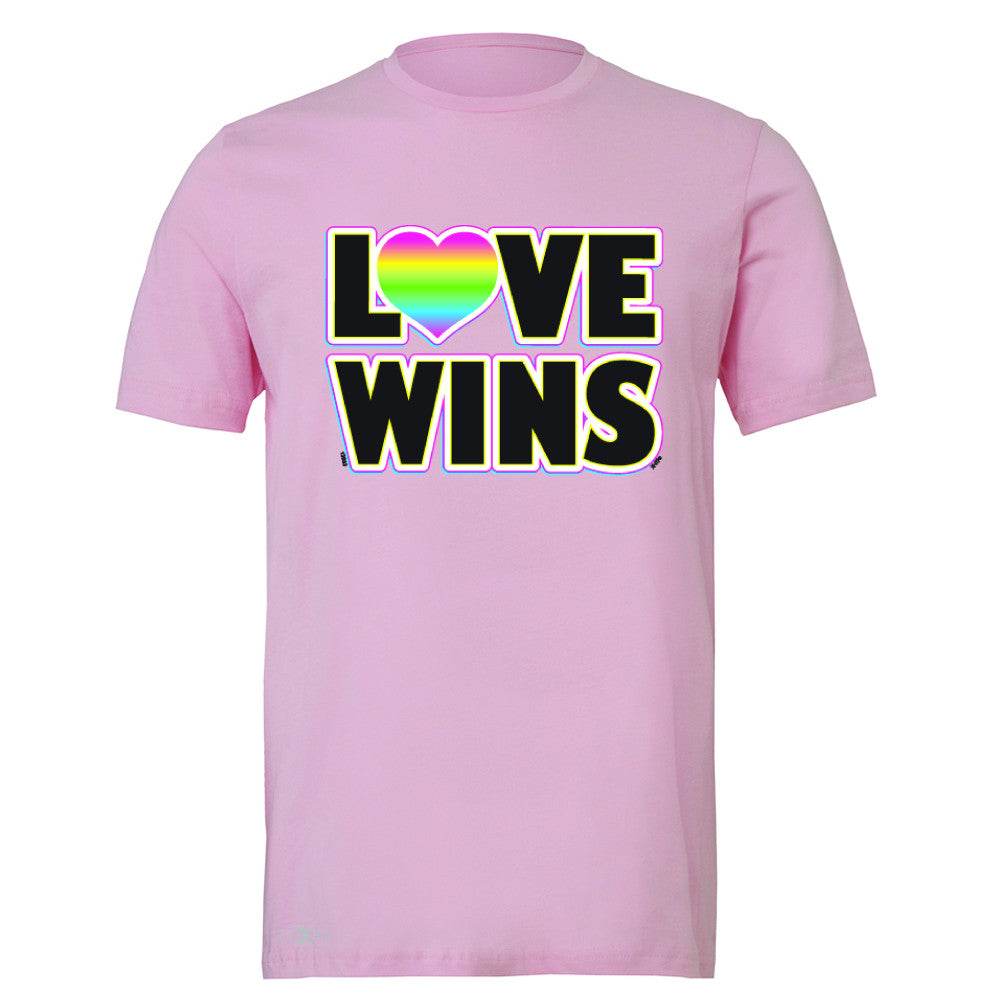 Love Wins - Love is Love Gay is Good Men's T-shirt Gay Pride Tee - Zexpa Apparel - 4