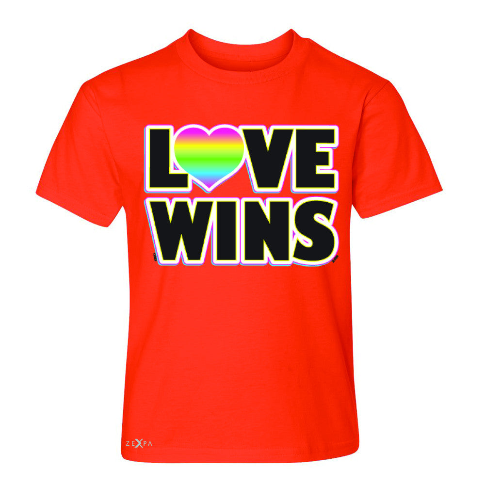 Love Wins - Love is Love Gay is Good Youth T-shirt Gay Pride Tee - Zexpa Apparel - 2