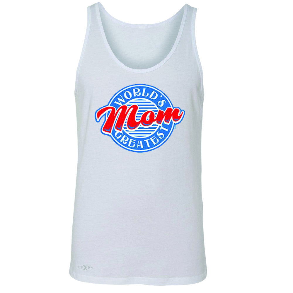 World's Greatest Mom - For Your Mom Men's Jersey Tank Mother's Day Sleeveless - Zexpa Apparel - 5