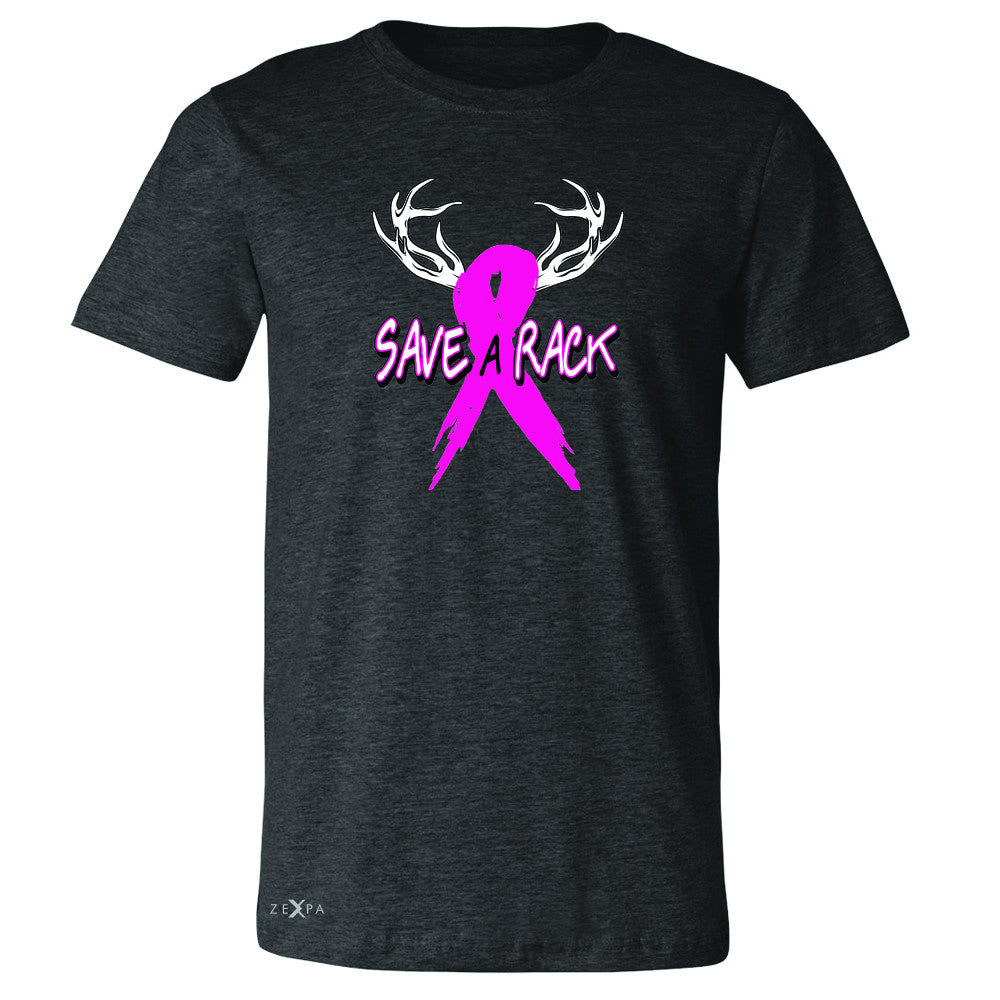 Save A Rack Breast Cancer October Men's T-shirt Awareness Tee - Zexpa Apparel - 2