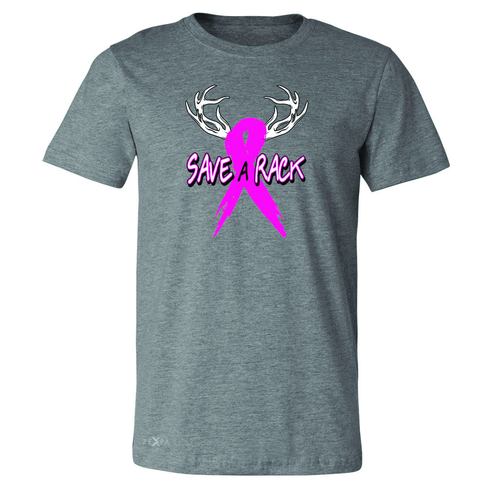 Save A Rack Breast Cancer October Men's T-shirt Awareness Tee - Zexpa Apparel - 3