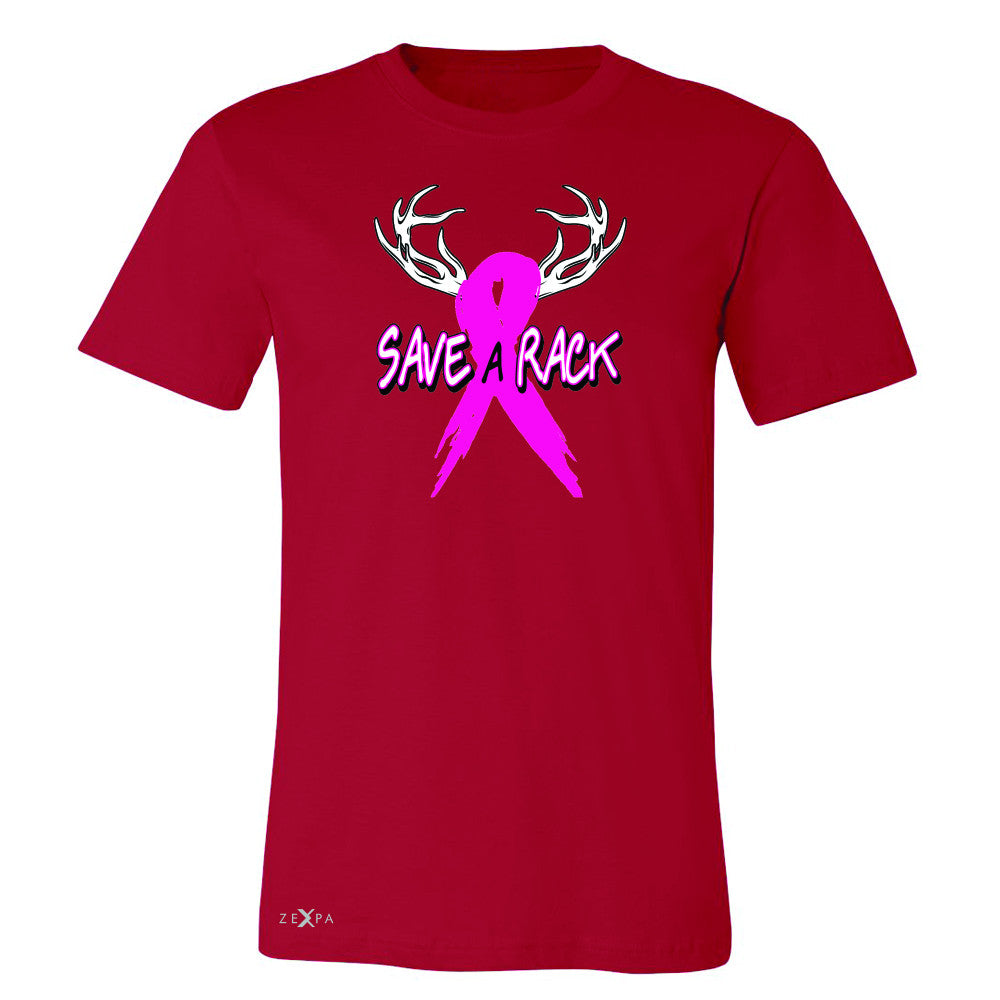 Save A Rack Breast Cancer October Men's T-shirt Awareness Tee - Zexpa Apparel - 5