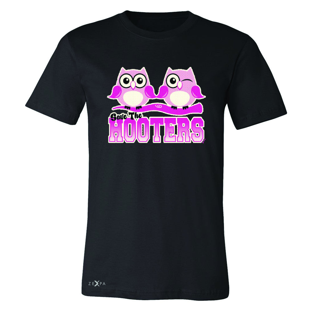 Save the Hooters Breast Cancer October Men's T-shirt Awareness Tee - Zexpa Apparel - 1