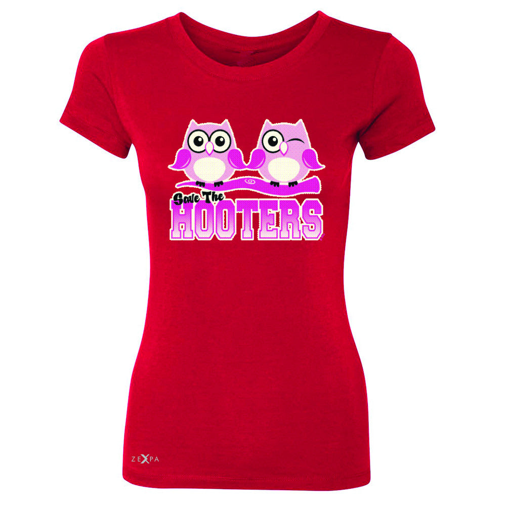 Save the Hooters Breast Cancer October Women's T-shirt Awareness Tee - Zexpa Apparel - 4