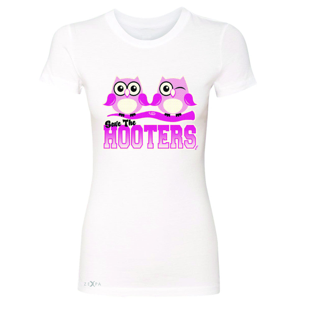 Save the Hooters Breast Cancer October Women's T-shirt Awareness Tee - Zexpa Apparel - 5