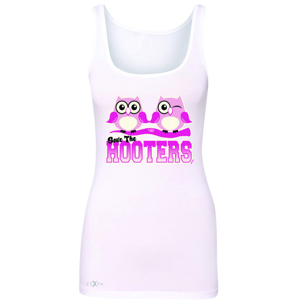 Save the Hooters Breast Cancer October Women's Tank Top Awareness Sleeveless - Zexpa Apparel - 4