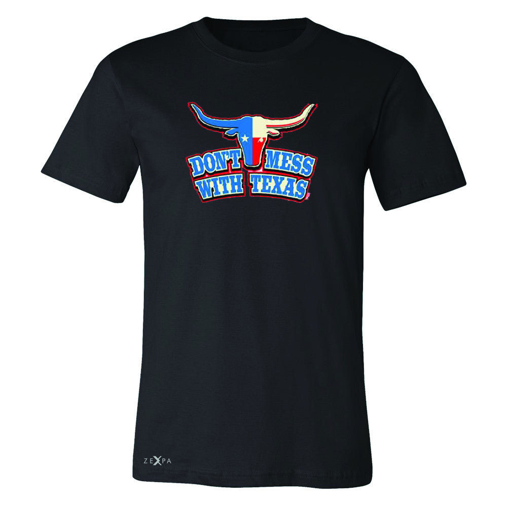 Don't Mess With Texas - Texas Bull Men's T-shirt Humor Funny Tee - Zexpa Apparel - 1