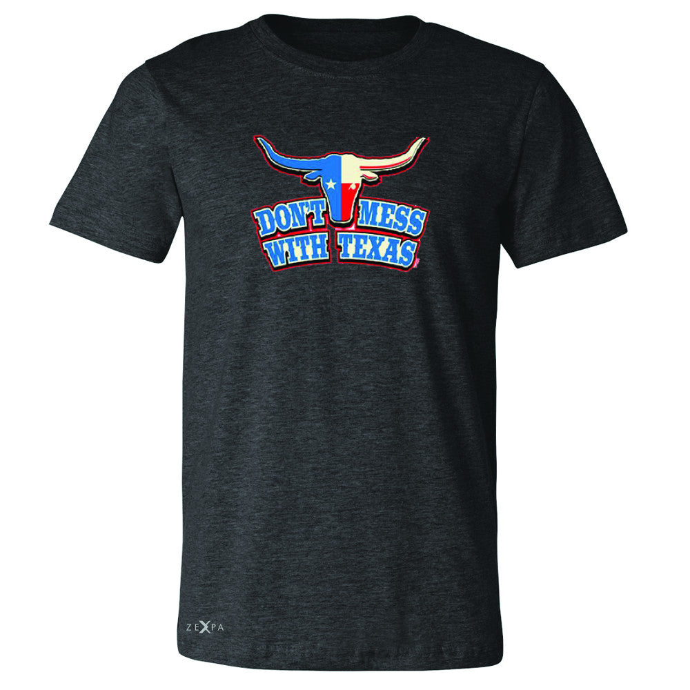 Don't Mess With Texas - Texas Bull Men's T-shirt Humor Funny Tee - Zexpa Apparel - 2