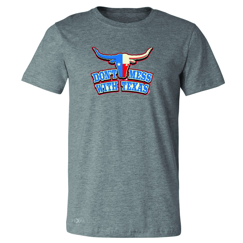 Don't Mess With Texas - Texas Bull Men's T-shirt Humor Funny Tee - Zexpa Apparel - 3
