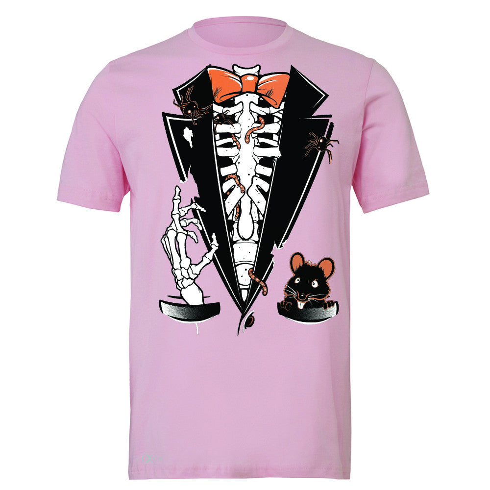 Rib Cage Skeleton Tuxedo Men's T-shirt Halloween Costume Tee - Zexpa Apparel - 4