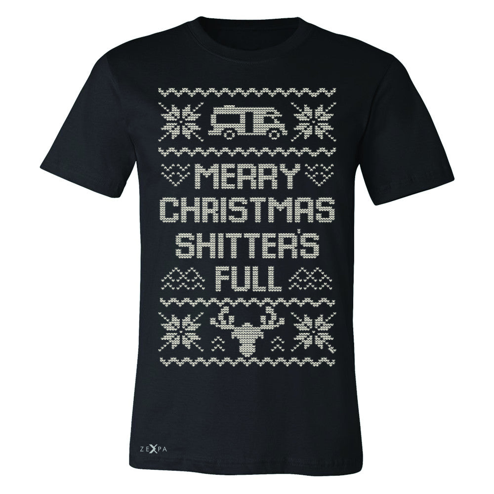 Zexpa Apparel™ Merry Christmas Shitter's Full Men's T-shirt Ugly Sweater Fame Tee - Zexpa Apparel Halloween Christmas Shirts