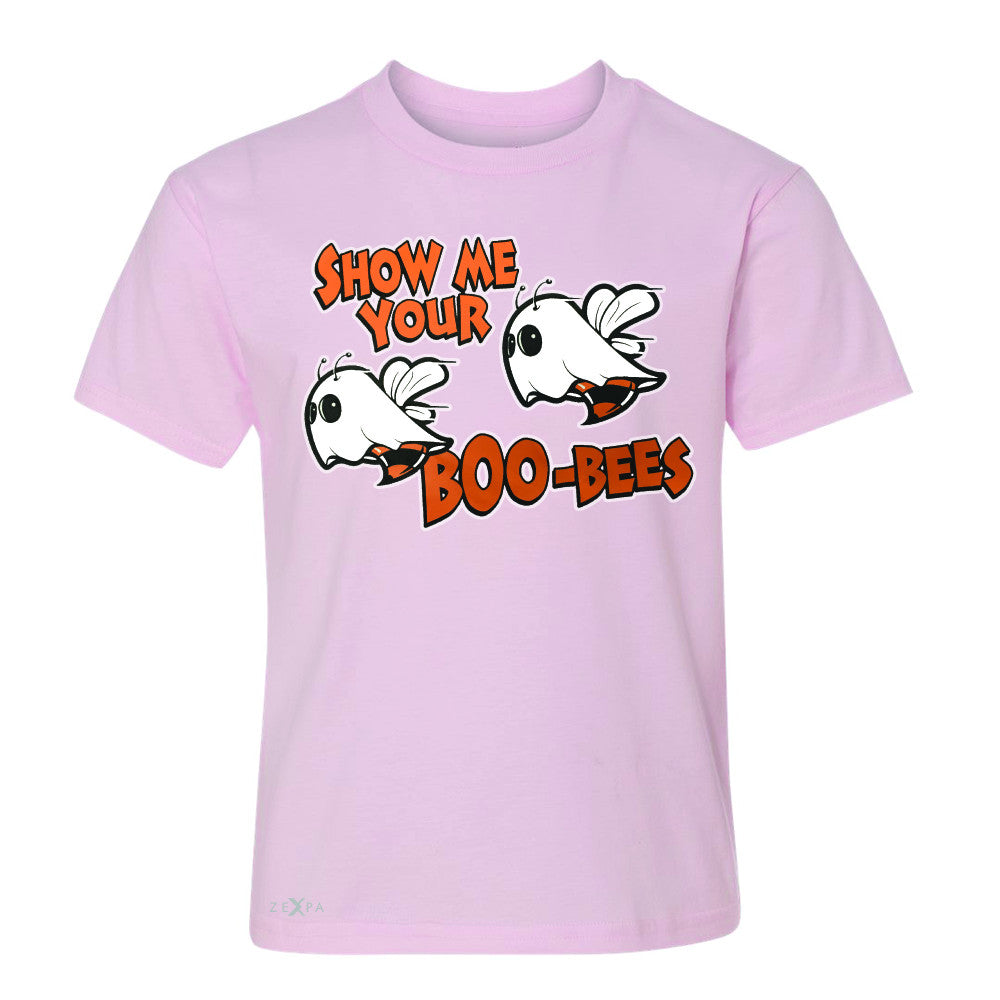 Show Me Your Boo-Bees Ghost  Youth T-shirt Halloween Costume Tee - Zexpa Apparel - 3