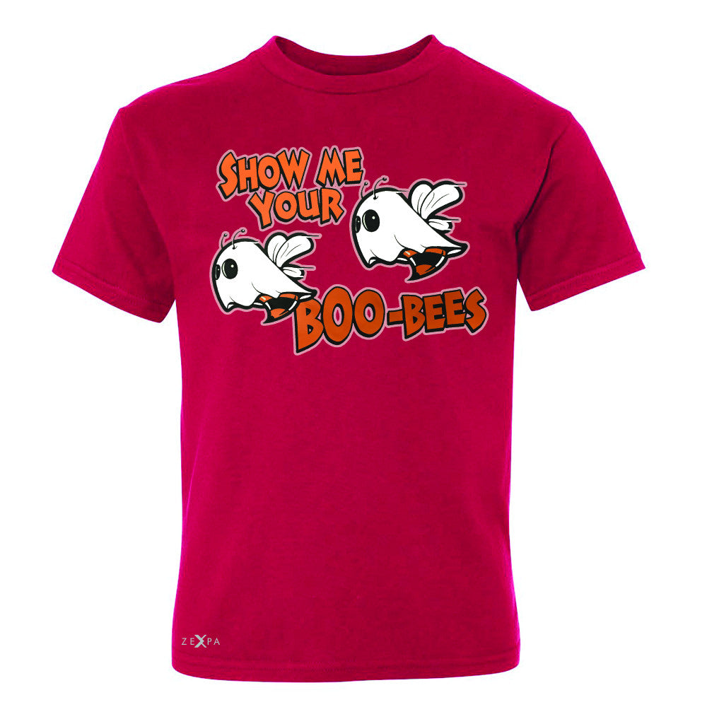 Show Me Your Boo-Bees Ghost  Youth T-shirt Halloween Costume Tee - Zexpa Apparel - 4