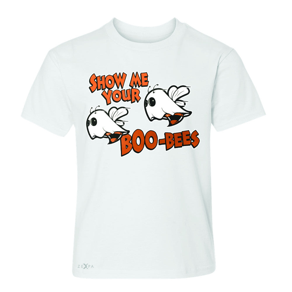 Show Me Your Boo-Bees Ghost  Youth T-shirt Halloween Costume Tee - Zexpa Apparel - 5