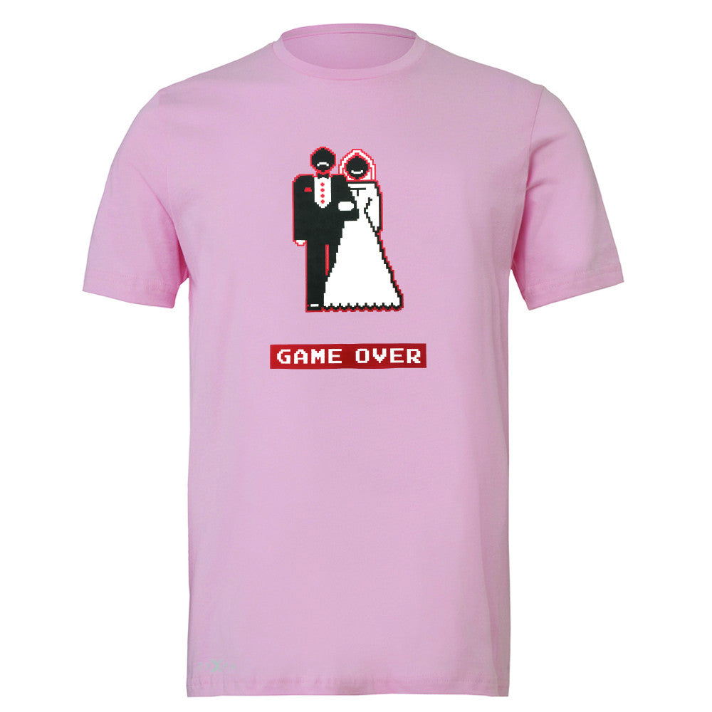 Game Over Wedding Married Video Game Men's T-shirt Funny Gift Tee - Zexpa Apparel - 4