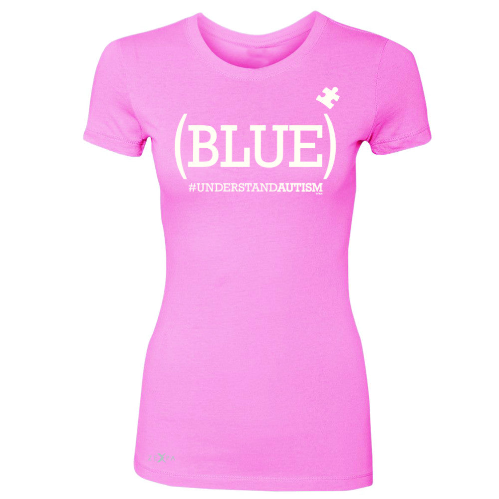 Zexpa Apparel™ Blue Understand Autism #understandautism Women's T-shirt Support Tee - Zexpa Apparel Halloween Christmas Shirts