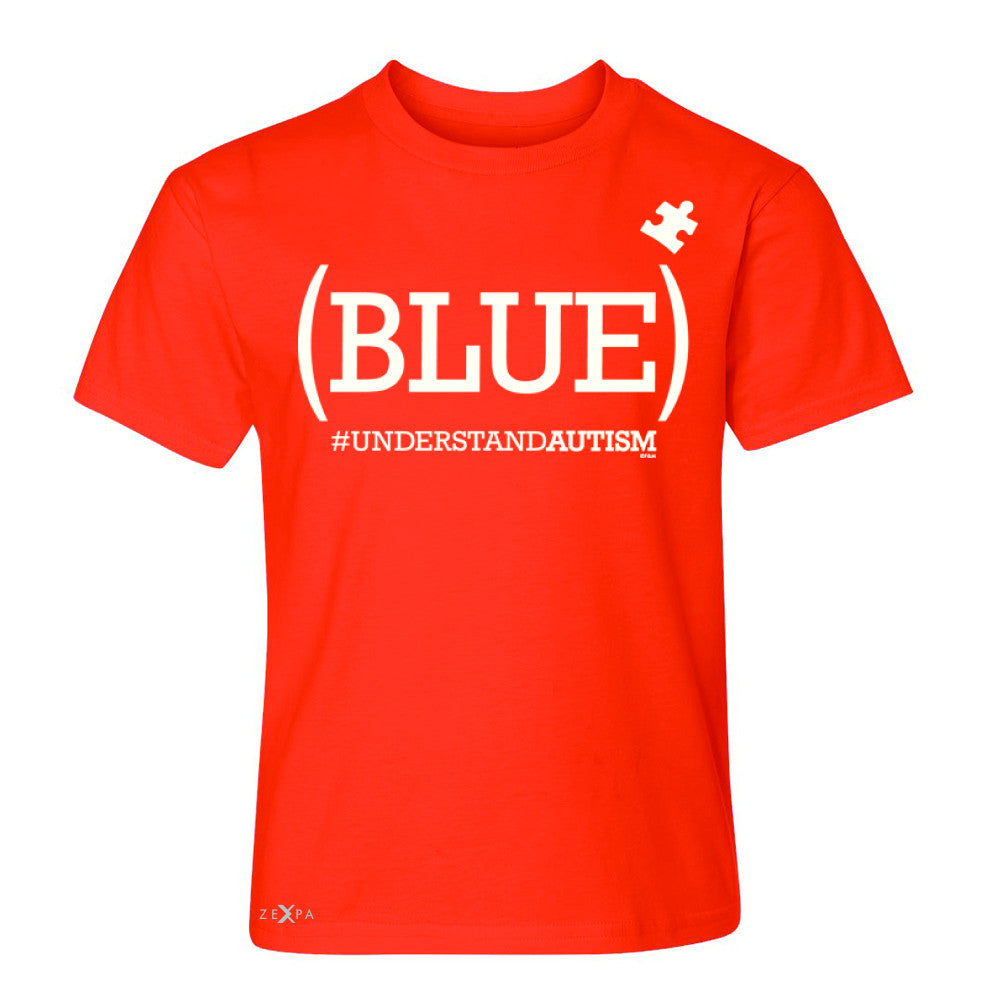 Zexpa Apparel™ Blue Understand Autism #understandautism Youth T-shirt Support Tee - Zexpa Apparel Halloween Christmas Shirts